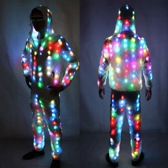 Colorful Led Luminous Costume