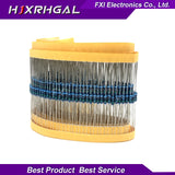 100pcs 1/4W 1R~22M 1% Metal film resistor