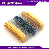 100pcs 1/4W 1R~22M 1% Metal film resistor