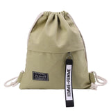 School Gym Drawstring Bag Cinch